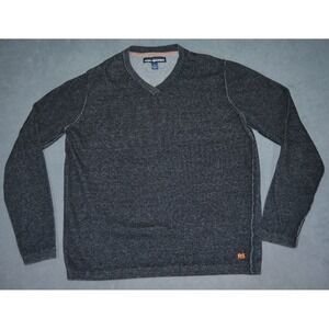 Reyn Spooner Hawaiian Tradition Men's Size XL V-Neck Sweater Gray